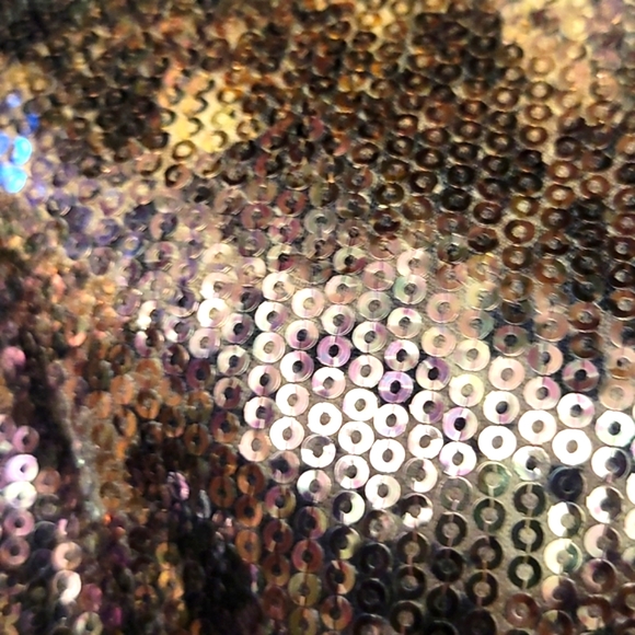 VINCE CAMUTO SILVER SEQUIN DRESS SIZE 4 - Picture 15 of 15